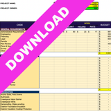 Construction Project Budget Free Template 