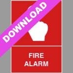 Fire Alarm Red Sign Free Download
