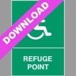 Refuge Point Green Sign Free Download