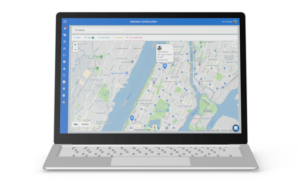 Staff Live Location Tracking