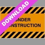 Under Construction Sign | Downloadable File