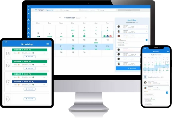 Workforce Scheduling App | Hourly Workforce Tracking