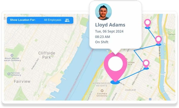 staff location tracking